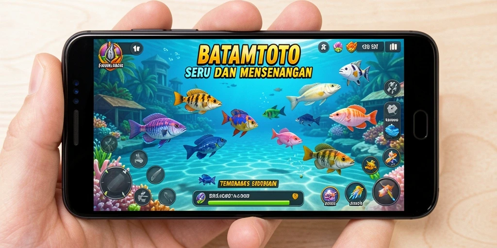 Screenshot gameplay Tembak Ikan BATAMTOTO yang seru dan mengasyikkan.