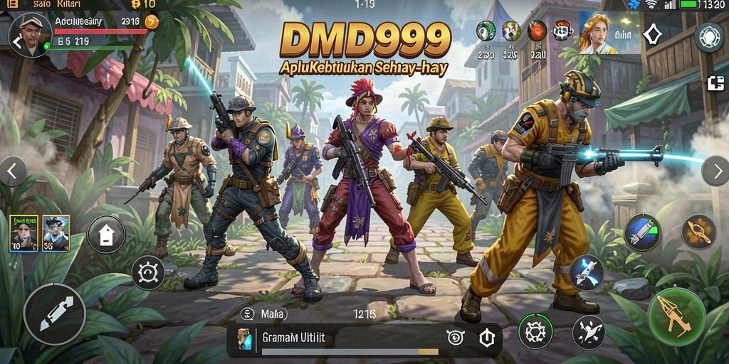 Screenshot utama DMD999 menampilkan fitur utility yang menawan dan mudah digunakan.