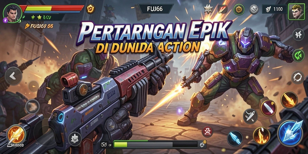 Gameplay FUJI66 yang penuh aksi dan tantangan.