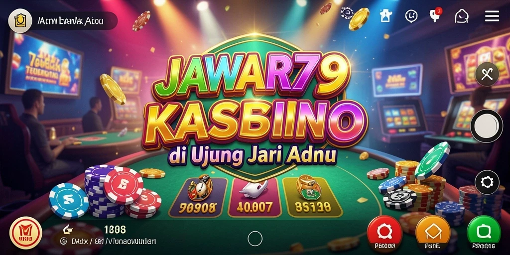 Tampilan menarik permainan kasino di JAWARA79, nikmati keseruan bermain.