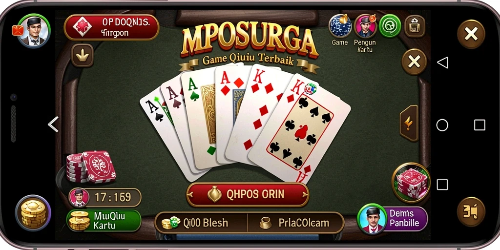 Tangkapan layar menampilkan serunya gameplay QiuQiu di MPOSURGA.