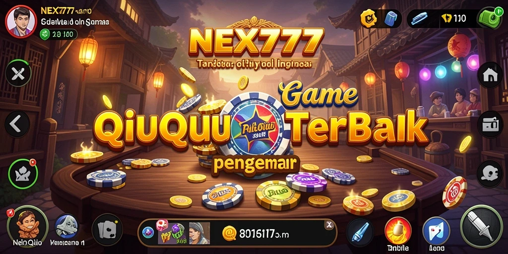 Tampilan gameplay QiuQiu yang seru dan interaktif.