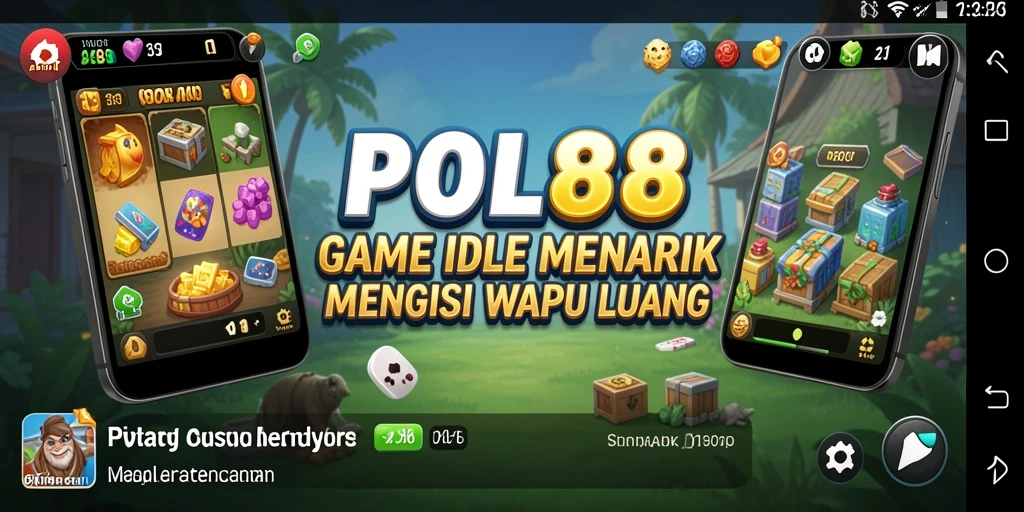 Tampilan screenshot dari gameplay <strong>POL88</strong> yang menunjukkan progres Idle.