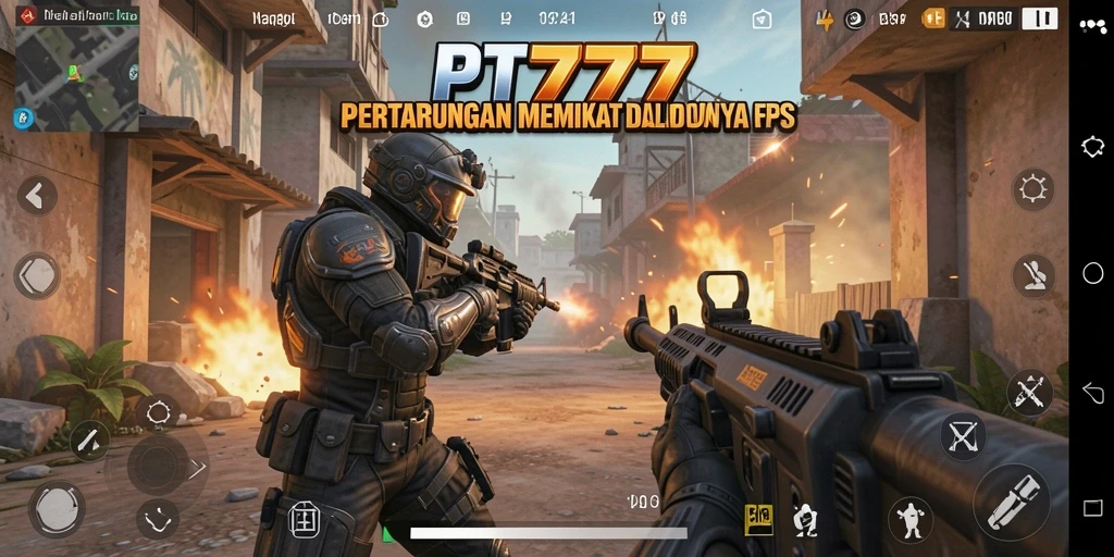 Tampilan menarik dari gameplay PT777 yang intens dan penuh aksi.