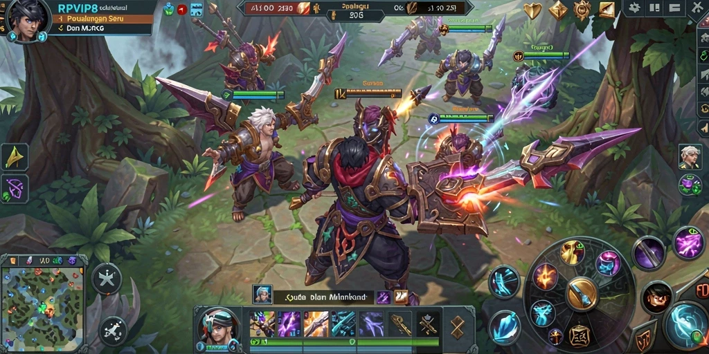 Gameplay seru dan interaksi sosial yang mendalam di RPVIP8.