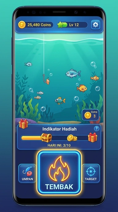 Tampilan halaman utama d200m yang menarik dan informatif.